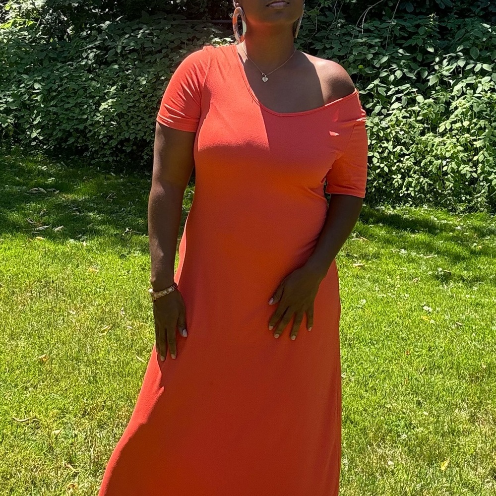 “Nothing Basic” Maxi Dress